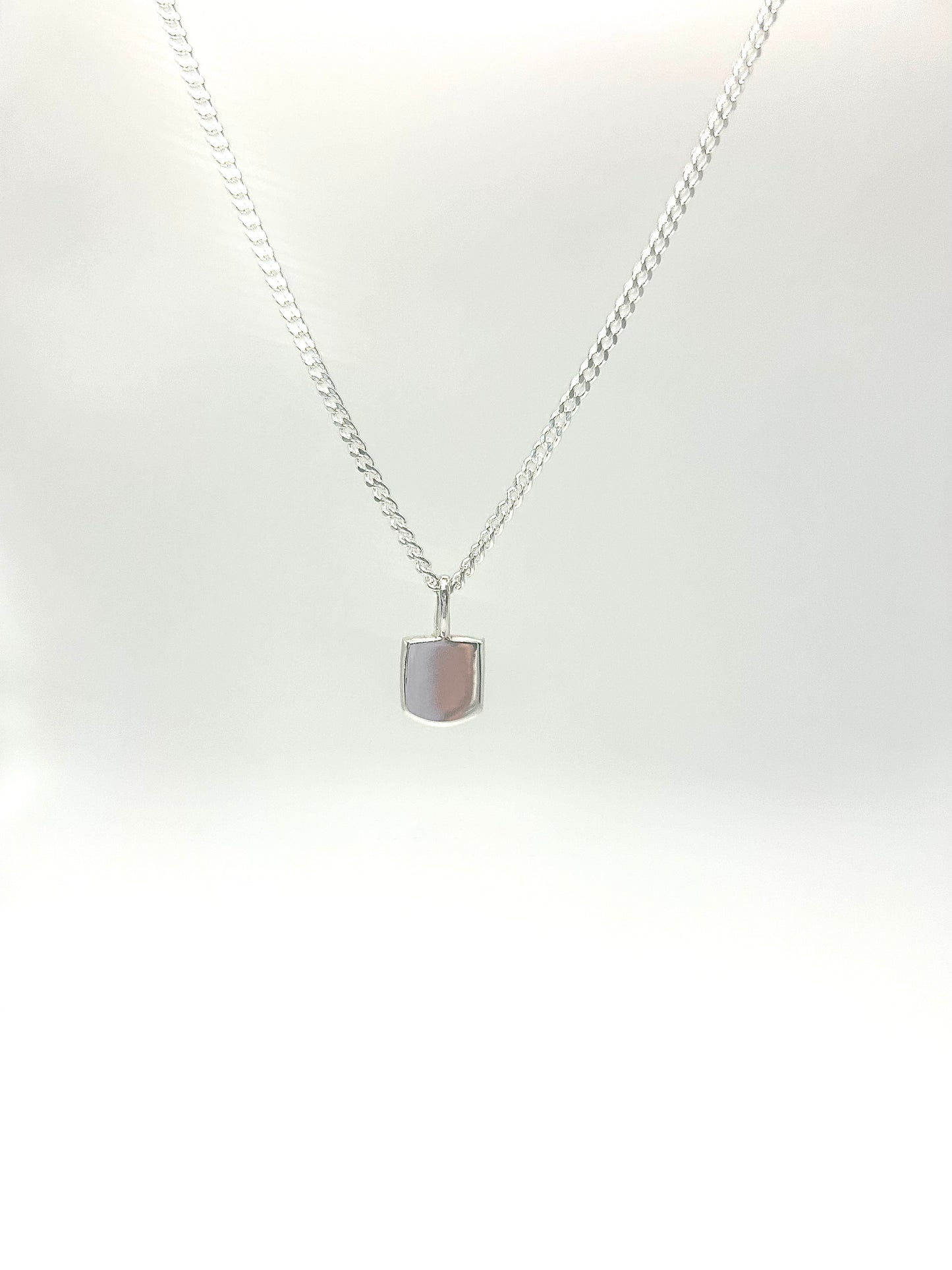 Men's initial pendant (Customisable)